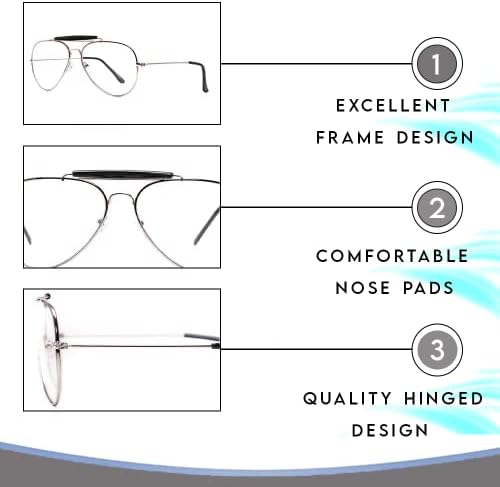 Óculos de bloqueio de luz azul sigllyco | Óculos de jogos para fadiga ocular | Óculos anti -oculares | Óculos unissex