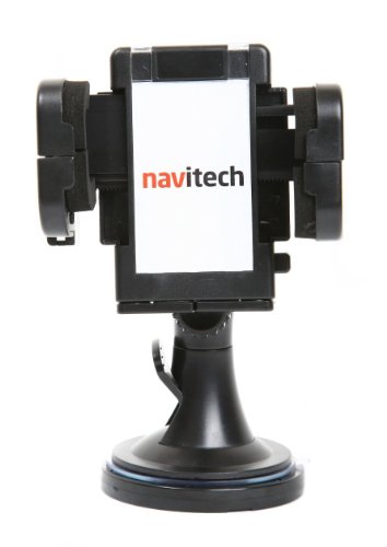 Navitech em pó de sucção de carros Windscreen/Air Vent/Dash Disc 3 em 1 Operação Universal de 360 ​​graus Mount Cradle Compatível