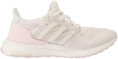 Adidas Ultraboost 1.0 Running Sapato, Cristal Branco/Cristal Branco/Quase Rosa, 6 Usissex Big Kid