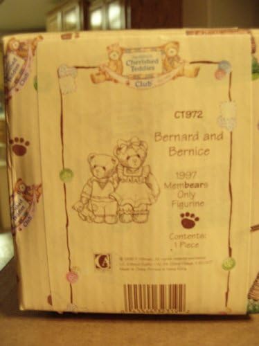 Teddies queridos Bernard e Bernice