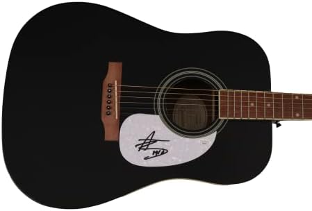 Mitchell Tenpenny assinou autógrafo em tamanho grande Gibson Epiphone Guitar Guitar w/James Spence Autenticação JSA Coa - Superstar