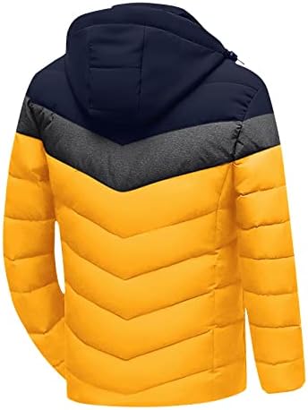 Jaqueta de snowboard fsakjkee, homens, manga longa para baixo de casacos de inverno com capuz de inverno