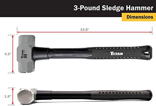 Titan 63000 3lb Sledge Hammer