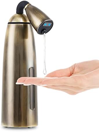 Keaon Dispensador de sabão automático Sinitalizador de mão com sensor de movimento infravermelho sem toque, adequado para o restaurante de hotel de cozinha de banheiro