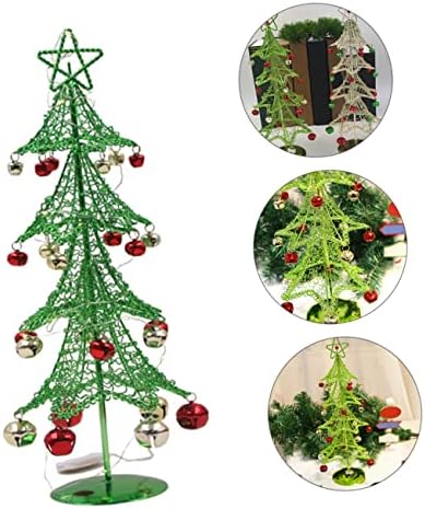 ABAODAM 1PC Bells Decoration Simulation Desktop Ornament Delicate Jingle Xmas Party With Holiday Holiday Christmas Metal Decors