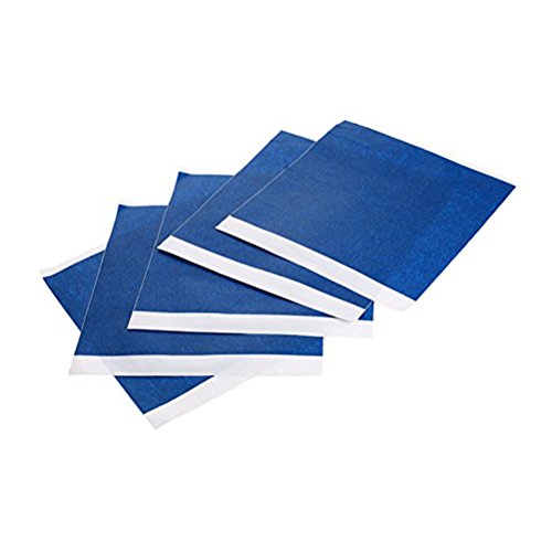 Ueetek 5pcs 210mm x 200 mm 3D Fita aquecida de cama, adesivo de borracha de fita de alta temperatura, azul