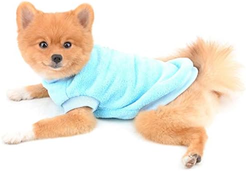 Selmai Pullover de lã macio suéter para chihuahua casaco de inverno quente para cães pequenos gatos filhotes meninas de cachorro