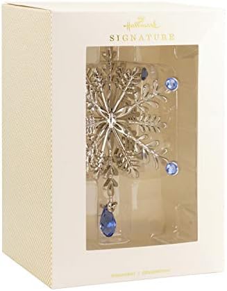 Hallmark Christmas Signature Premium Elegante Snowflake Metal Ornament