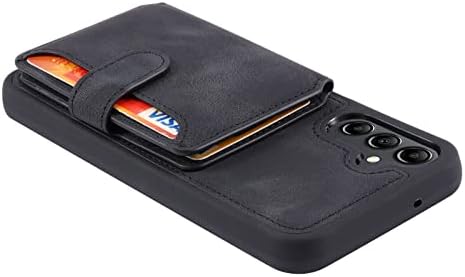 Zorsomo para a caixa da carteira Samsung Galaxy A54 5G, caixa de carteira de couro à prova de choque com suporte para o Samsung