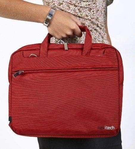 Navitech Red Graphics Tablet Case/bolsa compatível com o tablet gráfico para iniciantes para iniciantes intensivos