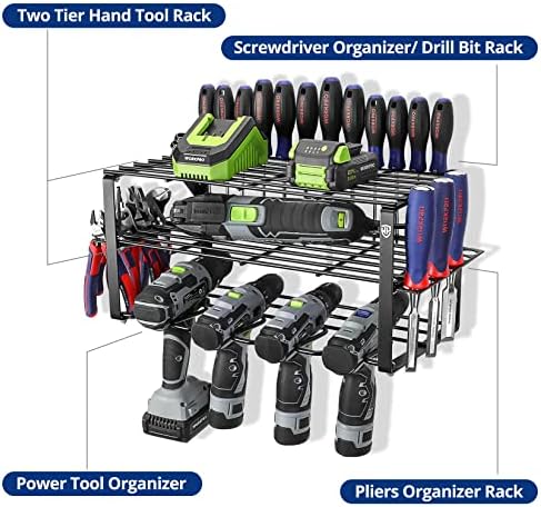 WorkPro Cordless Impact Driver Kit e WorkPro Power Tool Organizer