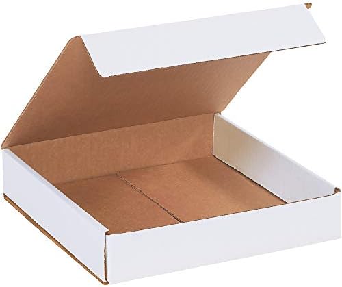 Caixas de remessa pequenas AVIDITI 10 L x 10 W x 2 H, 50 pacote | Caixa de papelão de papelão dobrável dobrável para frete, embalagem, movimentação e armazenamento 10x10x2