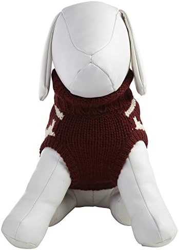 Sweater Fab Dog Moose - Burgandy - 8 polegadas