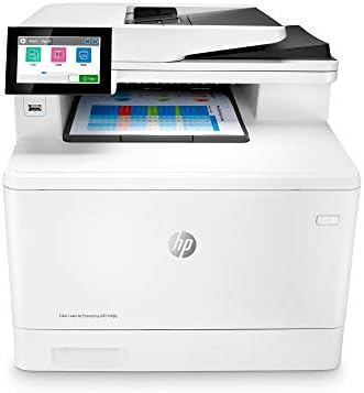 HP Color LaserJet Enterprise M480F Impressora duplex multifuncional branca