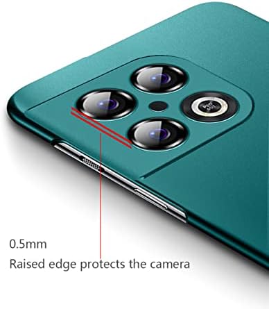 Bastmei para o OnePlus 10 Pro Case 5G, extremamente leve, super-light Super Slim Camera Protection Caso PC Caso para OnePlus