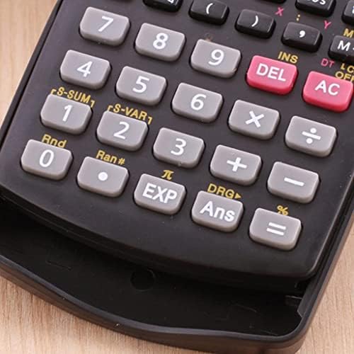 Calculadora de depila calculadora científica contador 240 funções 2 linha LCD Display Business Office do ensino médio Teste de estudante Calcule calculadoras de mesa