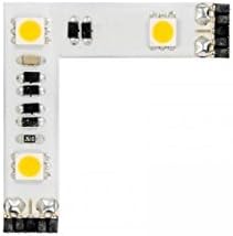 Iluminação WAC LED-T2435-3L-WT Invisiled Pro Tape Light com conector L, 5 ', branco