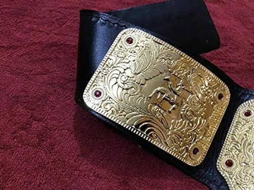 Maxan Big Gold Belt Réplica Campeonato Cinturão Real Correio de Luta Personalizado Placas grossas
