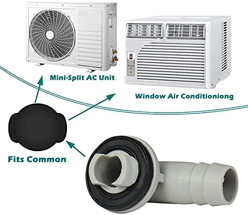 DaisyPower Air Conditioner Drenam Mangueira Conector de cotovelo de cotovel