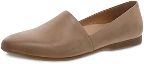 Dansko Larisa Slip-On Flats for Women-Sapatos planos e confusos com suporte de arco-versátil casual a calçados elegantes-sola de borracha leve