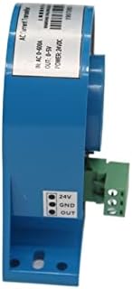 Transmissor de corrente de corrente Erukei Transmissor de corrente, AC 400A 500A 600A 4-20mA Sinal analógico Saída do transdutor