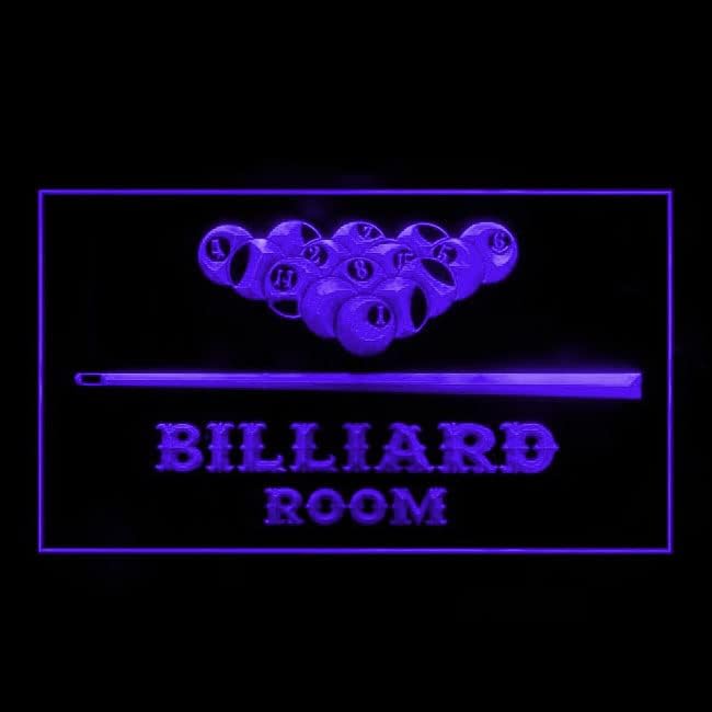 230033 Billiard Room Stick Stick Man Cave Game Decoração Display LED Light Neon Sign