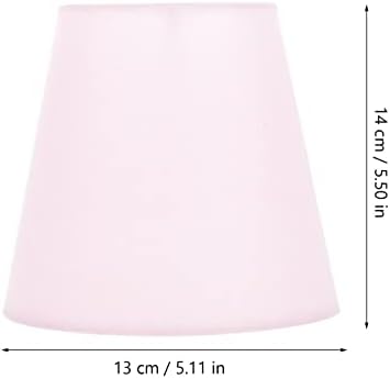 Lurrose Fabric Lampshade Pingente Lamp Shade Barrel Tampa da tampa da tampa da tampa da luz da luz para lustre de lustre