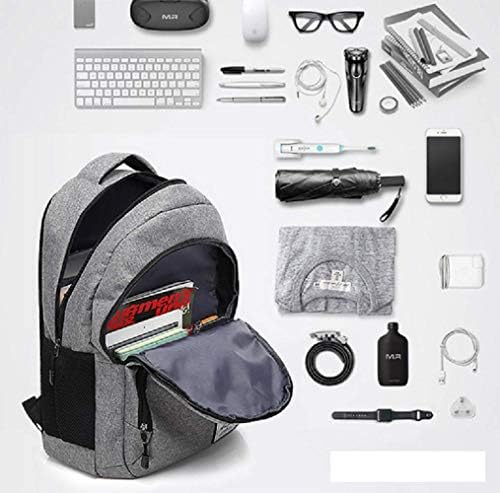 OBERHOFFE Laptop Backpack Backpack de viagem com carregamento USB Porto anti ladrão/Water resistente à faculdade School Bookbag para homens Meninas Backpack Backpack de 15,6 polegadas notebook