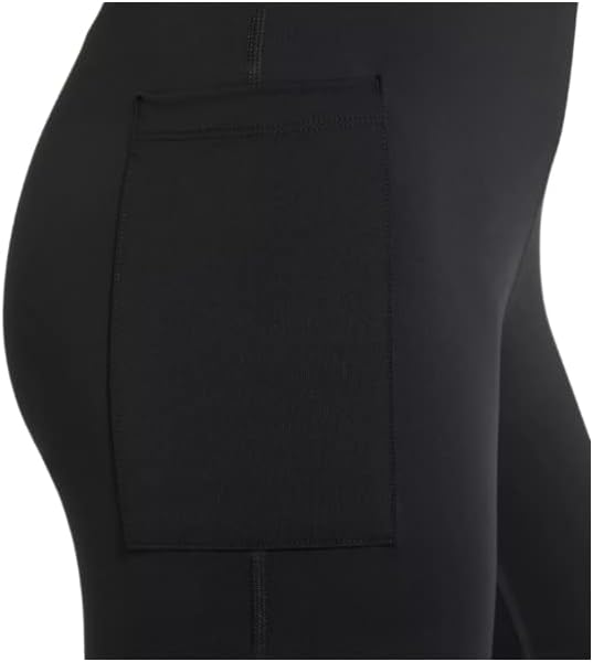 Vestido de treinamento feminino da Nike Bliss Luxe com shorts embutidos - materiais sustentáveis ​​- tamanho pequeno preto