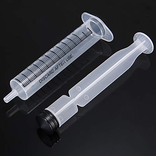 10 embalagens seringa plástica com medição, nenhuma agulha adequada para laboratórios científicos, medição, rega,