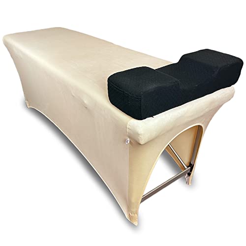 Capa de cama de veludo de veludo Xolloz para cílios de cílios de cílios - excelente para uma mesa de cílios ou cama de massagem