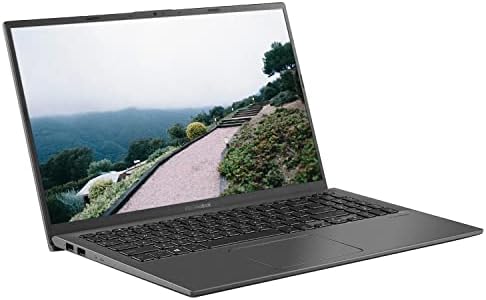 Laptop Asus Vivobook, tela de toque de 15,6 FHD, processador Intel Core i3-1005G1 até 3,4 GHz, leitor de impressão