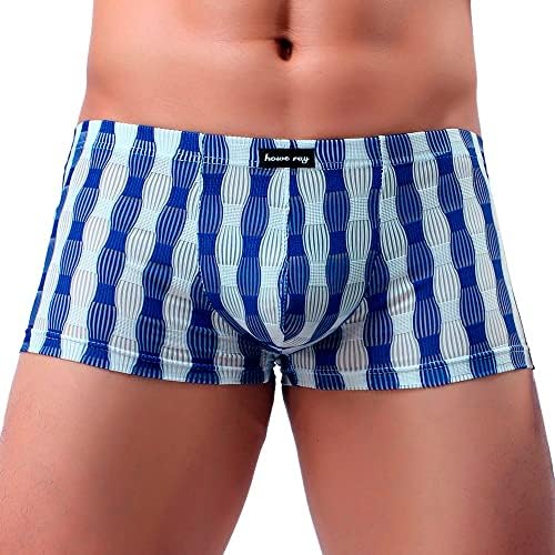 Roupas íntimas grandes e altas para homens sexy respiráveis ​​roupas de noite leves cueca roupas de dormir homens homens longos lençamentos de pernas longas