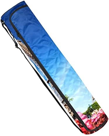 Saco de transportador de tapete de ioga da torre de ferro com alça de ombro de ioga bolsa de ginástica bolsa de praia