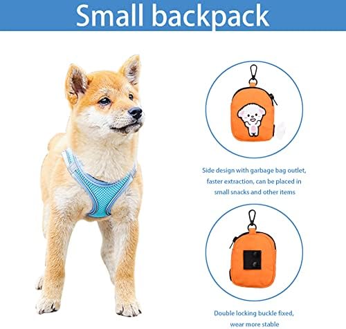 Aosora Dog Mackpack Pet Supplies Carness para cães pequenos e gatos colete de colete de cães