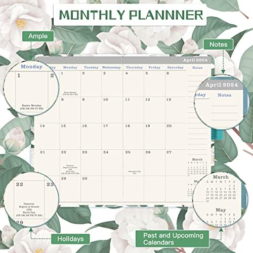 2023-2026 PLOGO PLANEJO/CALENDÁRIO - PLOGO Monthly Pocket Planner/Calendário 2023-2026 Com 63 Notes Pages, julho de 2023