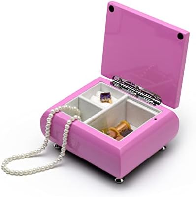 Adorável de alto brilho 23 Nota Pink Jewelry Box Girls Kenhaque - Melody Unchained