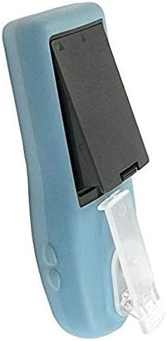 Coldre de caixa de silicone azul compatível com o link Polycom 8020 telefone sem fio