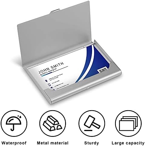 Portador de cartão de visita Bright Coconut Tree Slim Cartões de cartão de visita Caso de cartão de crédito com padrão de