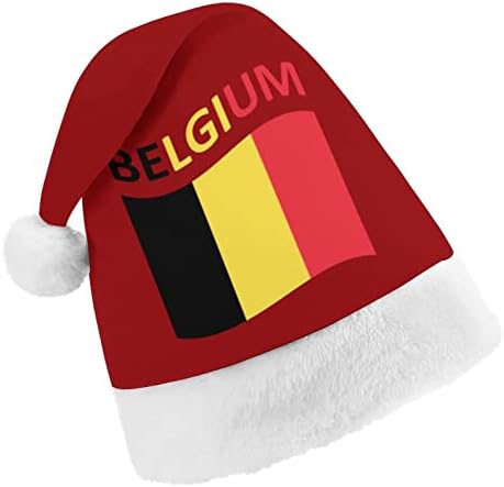 Bandeira da Bélgica chapéu de natal