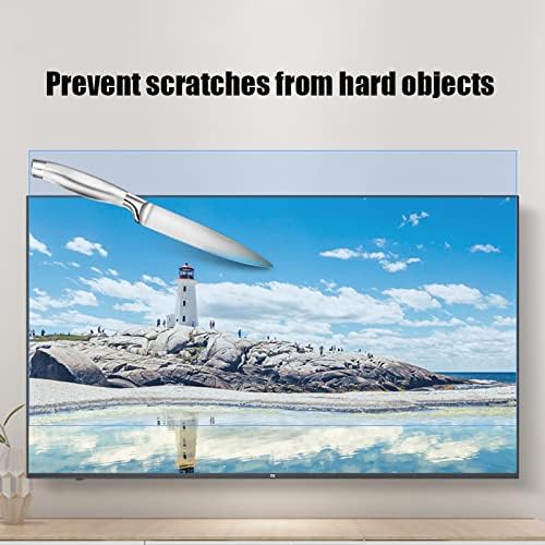TV Proteção para os olhos Blue Light Protector/32-75 polegadas Anti Reflexão Tela Filtro de TV Filme/Anti-Glare Sem Bolhas Matte Film