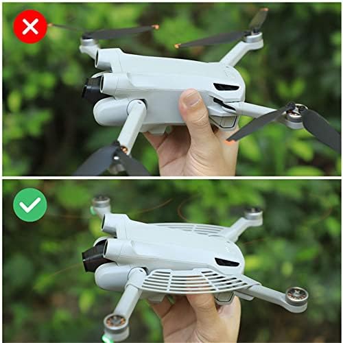 Mini 3 Pro Drone decolando e aterrissando na placa protetora de guarda dos dedos da mão Palm para DJI Mini 3 Pro Drone Acessórios