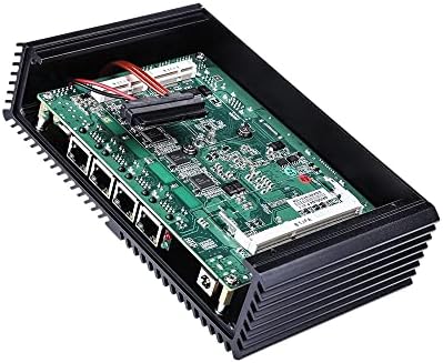 INUOMICRO G5005L4 roteador residencial com 8GB DDR3+32 GB SSD+WiFi -Intel I3-5005U 3M Cache Broadwell, Aes-Niless, 4 Intel Gigabit Ethernet