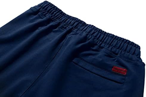 MO Good Mens Casual Shorts 5.5 Segunda Excelente Treino Elastic da cintura com zíper bolsos