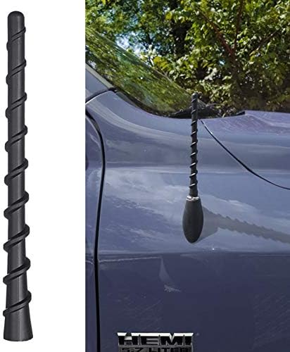 Antena de borracha de veículo Bingfu Substituição da antena de caminhão de carros de mastro para GM Chevy Chevrolet Silverado 1500 2500 3500 Equinox do Colorado Trailblazer Trax Sonic GMC Sierra 1500 2500 3500 Denali Terrain Yukon