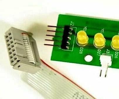 Painel de controle da placa de LED frontal da Zebra 31524 para impressora de etiqueta térmica 105SE