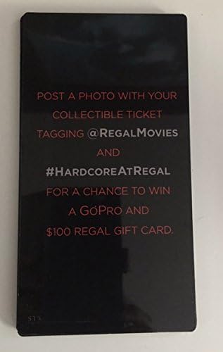 Hardcore Henry Original Promo Ticket/Card Limited Edition of 300 United Artist