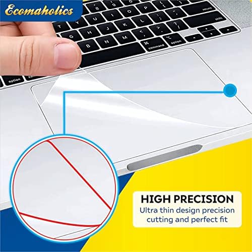 ECOMAHOLICS Trackpad Protector para Dell Latitude 13 5320 13,3 polegadas Laptop Touch Pad Tampa com acabamento fosco transparente