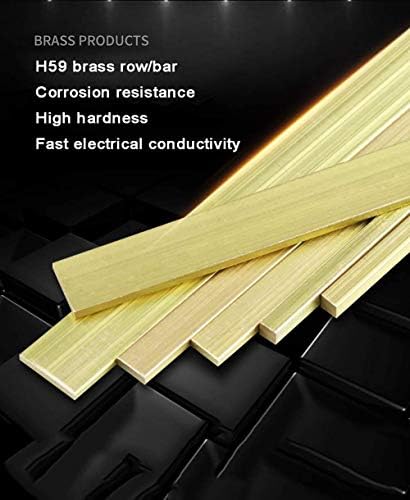 Placa de folha de latão Yiwango de H59 Cu CNC Modelo de molde DIY Espessura da contrificação: Folha de cobre de 10 mm pura