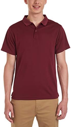 Izod Uniform Young Men's Short Sleeve Performance Polo Shirt